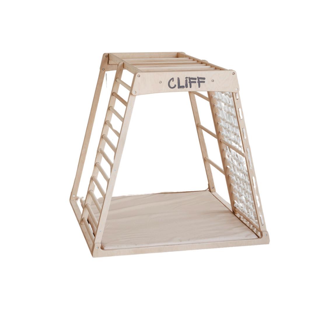 Igralo Za Plezanje Cliff Pro, Pravi Les - bela, Basics, les (113/115/110cm)