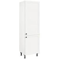 Geschirrschrank Cascada Weiß - Schwarz/Weiß, MODERN, Holzwerkstoff/Metall (60/216,6/58cm) - Nobilia