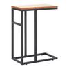 SIDOBORD GIORGIA - svart/ekfärgad, Modern, metall/trämaterial (47/27/64cm) - Bessagi Home