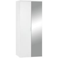 Dulap pentru pantofi MX 150 - alb, Modern, material pe bază de lemn (80/190/38cm) - Modern Living