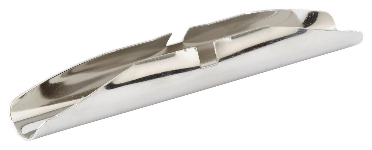 Rohrverbinder Leo in Silber 16mm - Silberfarben, Metall (1.5cm) - Modern Living