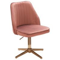 Stol Wl6.303 - zlate barve/roza, Konvencionalno (60/100/60cm) - MID.YOU