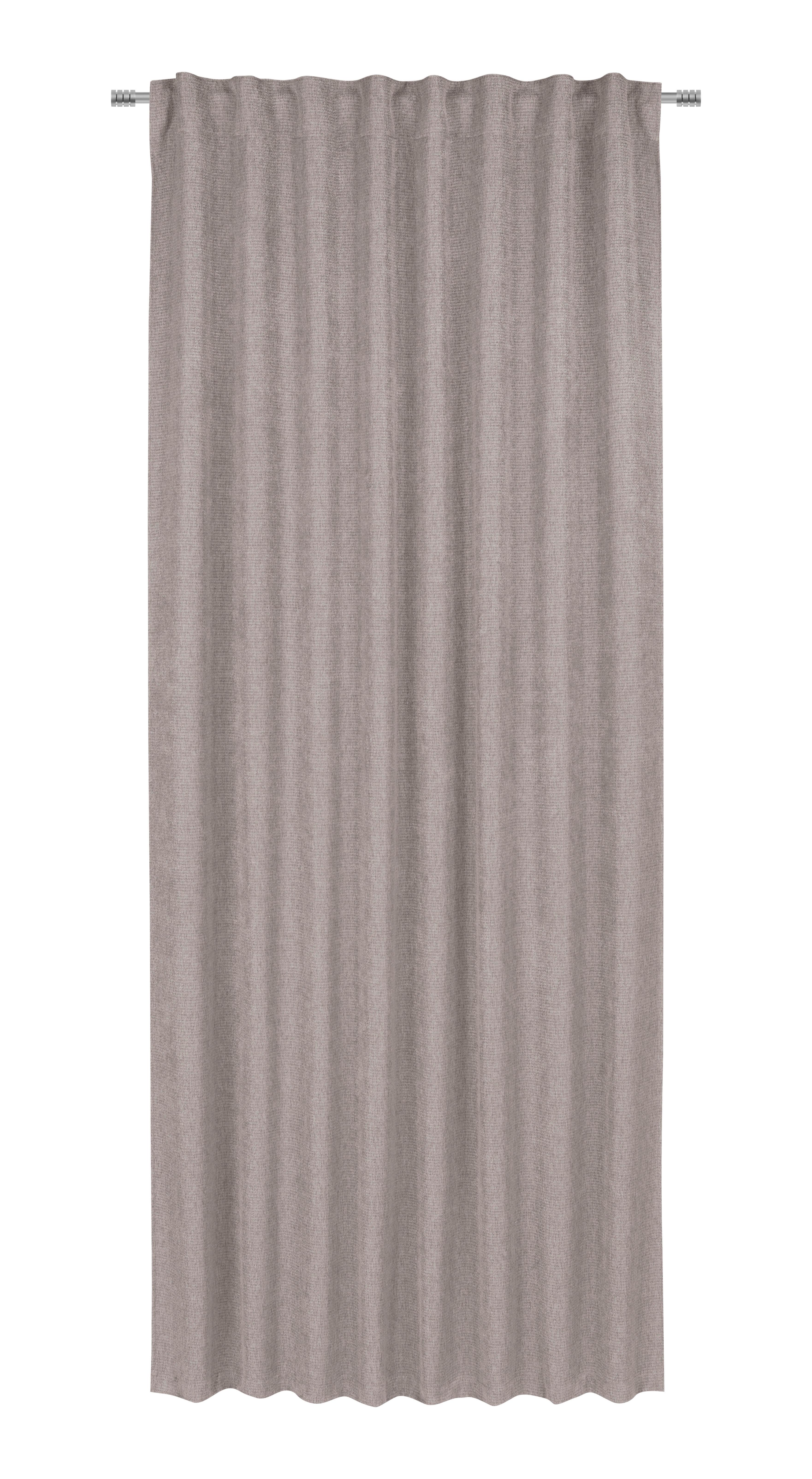 Sötétítőfüggöny Valentin 135/255cm - ezüst, Konventionell, textil (135/255cm) - Premium Living