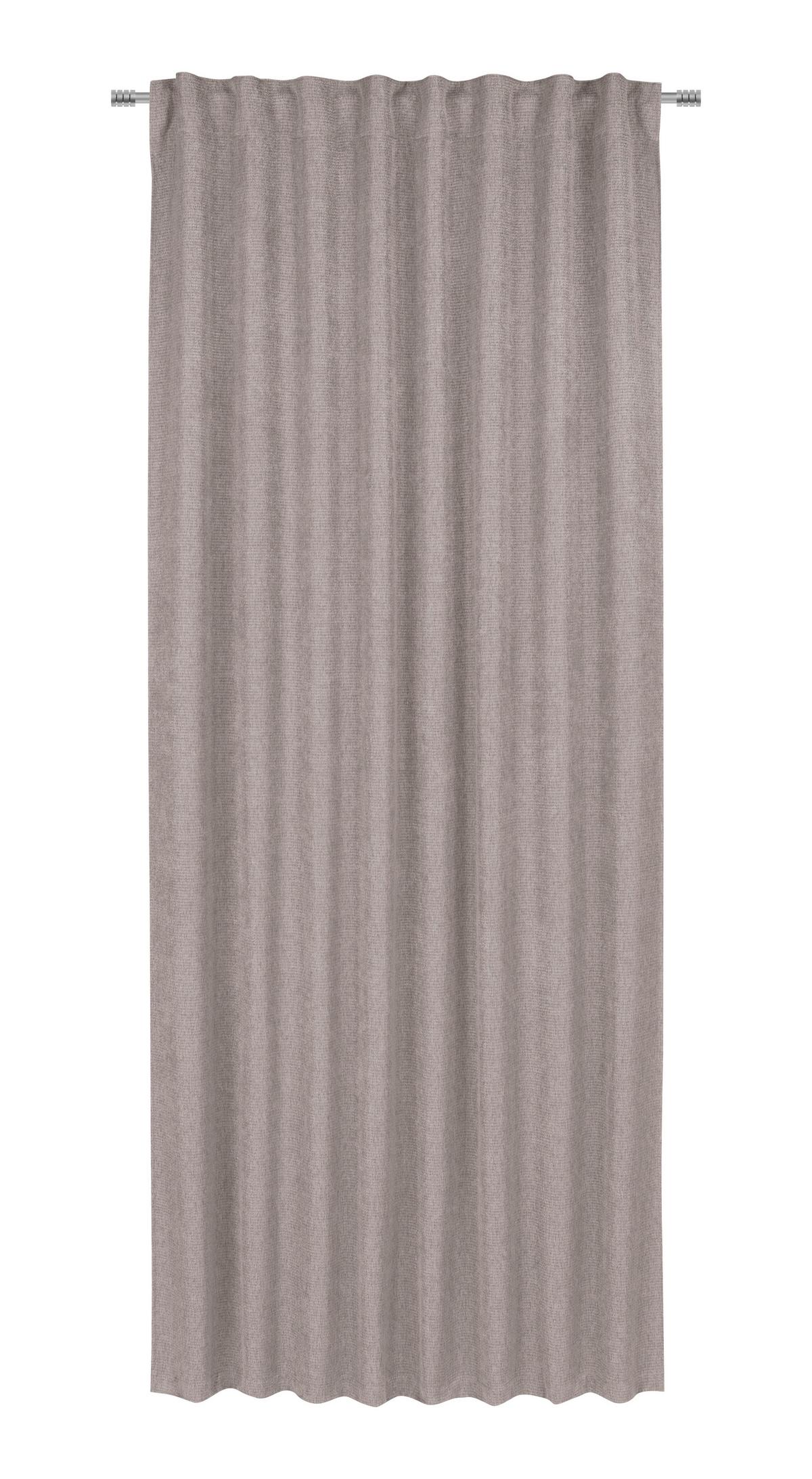 Sötétítőfüggöny Valentin 135/255cm - ezüstszínű, Konventionell, textil (135/255cm) - Premium Living
