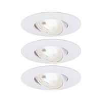 Deckenleuchte EBL Set in Weiß max. 6 Watt - Weiß, Basics, Kunststoff (8,2cm) - Paulmann