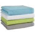 Prosop Pentru Mâini ''carlos'' - Alb/Verde deschis, Material textil (40/80cm) - BASED