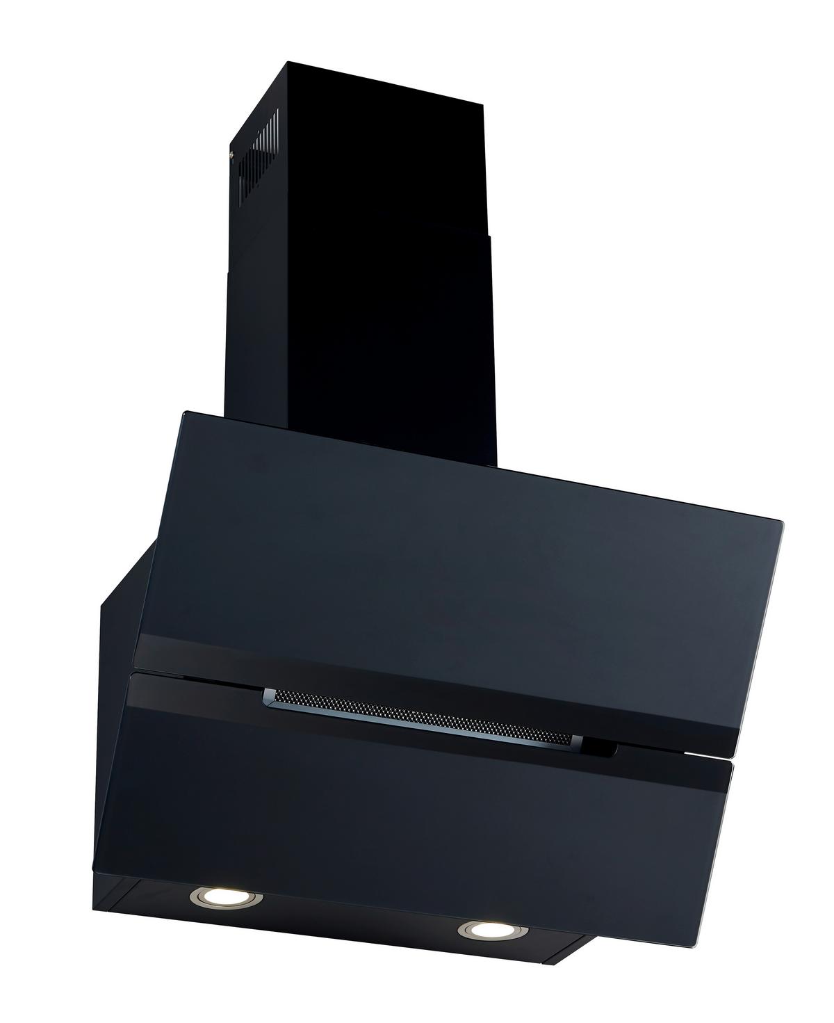 Dunstabzugshaube S50-60ABP Schwarz - Schwarz, Basics, Glas/Metall (59.5/109/40.2cm) - PKM