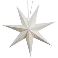 Okrasna Led-svetilka Yasi - bela, papir/kovina (42cm) - Mömax