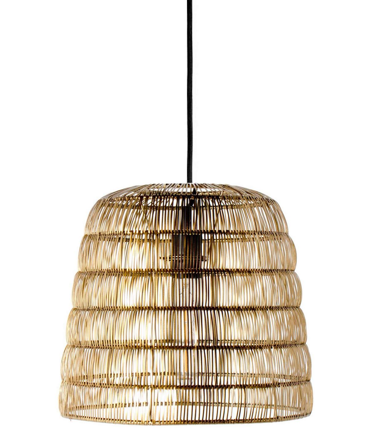 LAMPA WISZĄCA EVELYN - kolor złoty, Modern, metal (37/150cm) - Bessagi Home