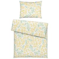 Ágyneműhuzat-garnitúra Siglinde - sárga/zöld, Konventionell, textil (140/200cm) - Modern Living