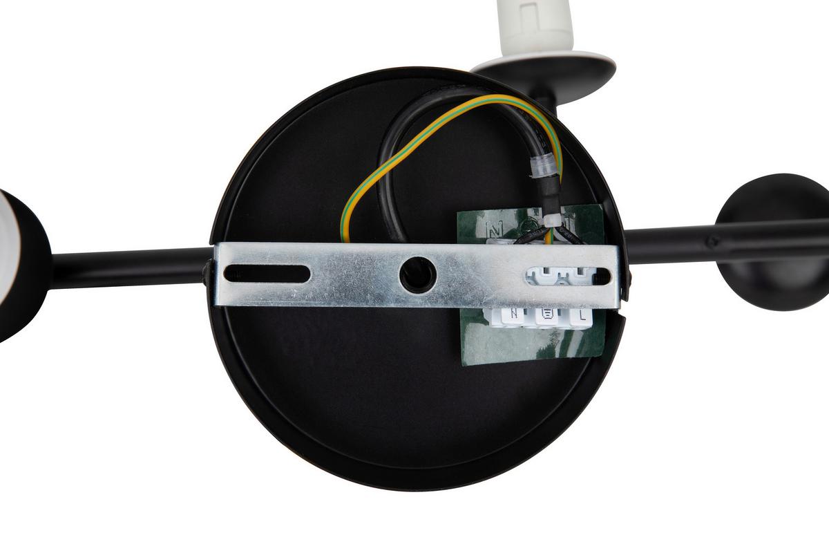 LAMPA SUFITOWA GISELLE - biały, Trend, metal/szkło (124/40/50cm) - Novel