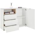 Komoda Stamford - aluminij/siva, Moderno, kovina/umetna masa (121/92/42cm) - Mömax modern living Komoda Stamford - aluminij/siva, Moderno, kovina/umetna masa (121/92/42cm) - Mömax modern living