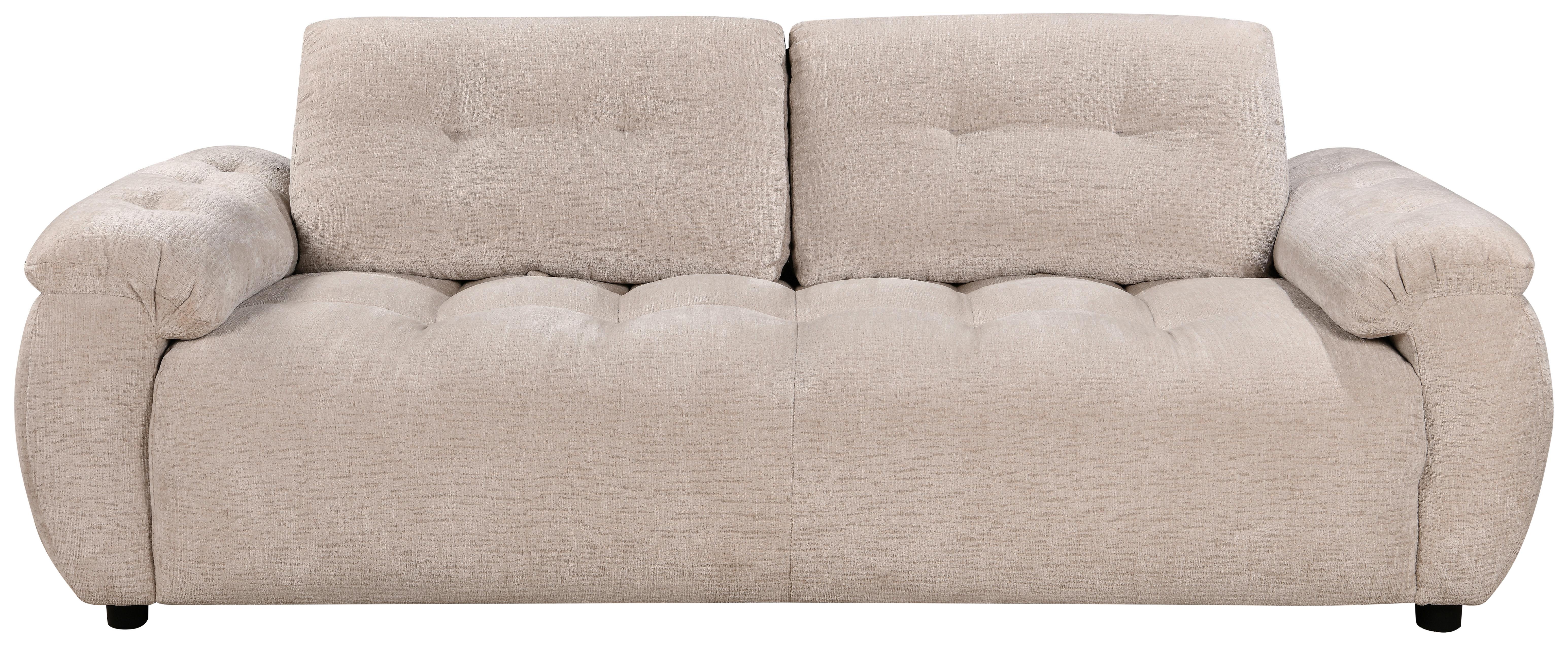 Sofa Alba - crna/sivo-bež, Moderno, drvo/tekstil (210/84/106cm) - Mömax