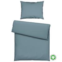 Bio-Anna Uni Blau ca. 140x200cm - Blau, Natur, Textil (140/200cm) - ecoTree