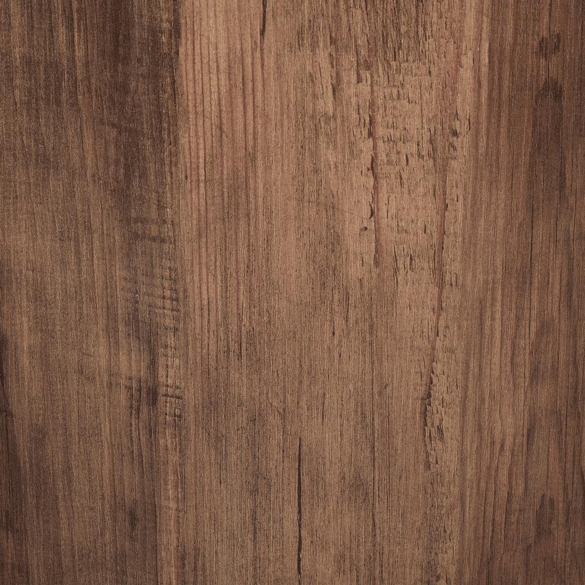 Hochschrank Dell Braun/Schwarz ca. 45x172x34 cm - Schwarz/Naturfarben, MODERN, Holzwerkstoff/Metall (45/172/34cm) - Bessagi Home