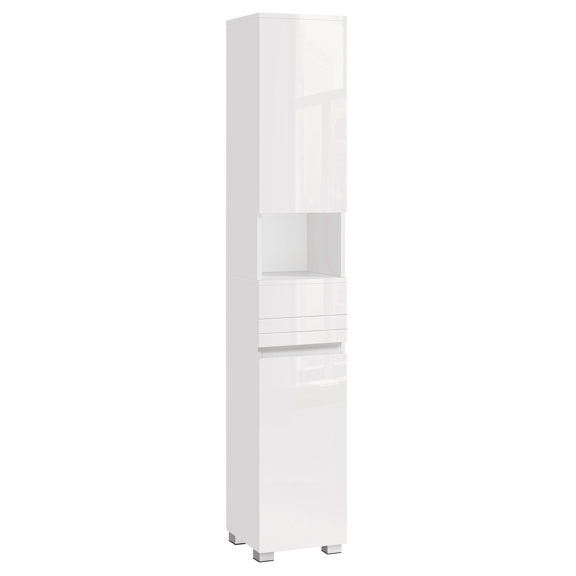 HOCHSCHRANK BBC560P31 - Weiß, Trend, Holzwerkstoff (30/170/30cm) - MID.YOU