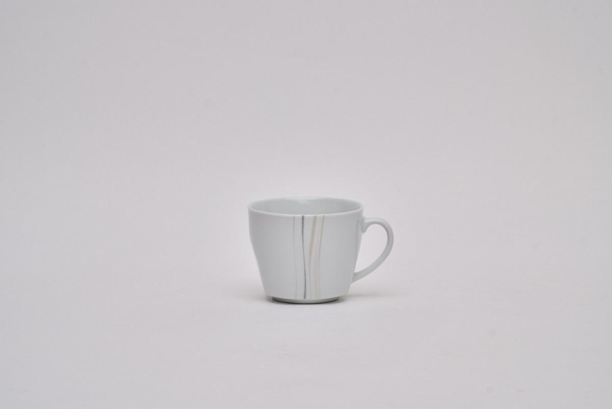 SERWIS OBIADOWO-ŚNIADANIOWY 12025 - beżowy/biały, Basics, ceramika - Novel