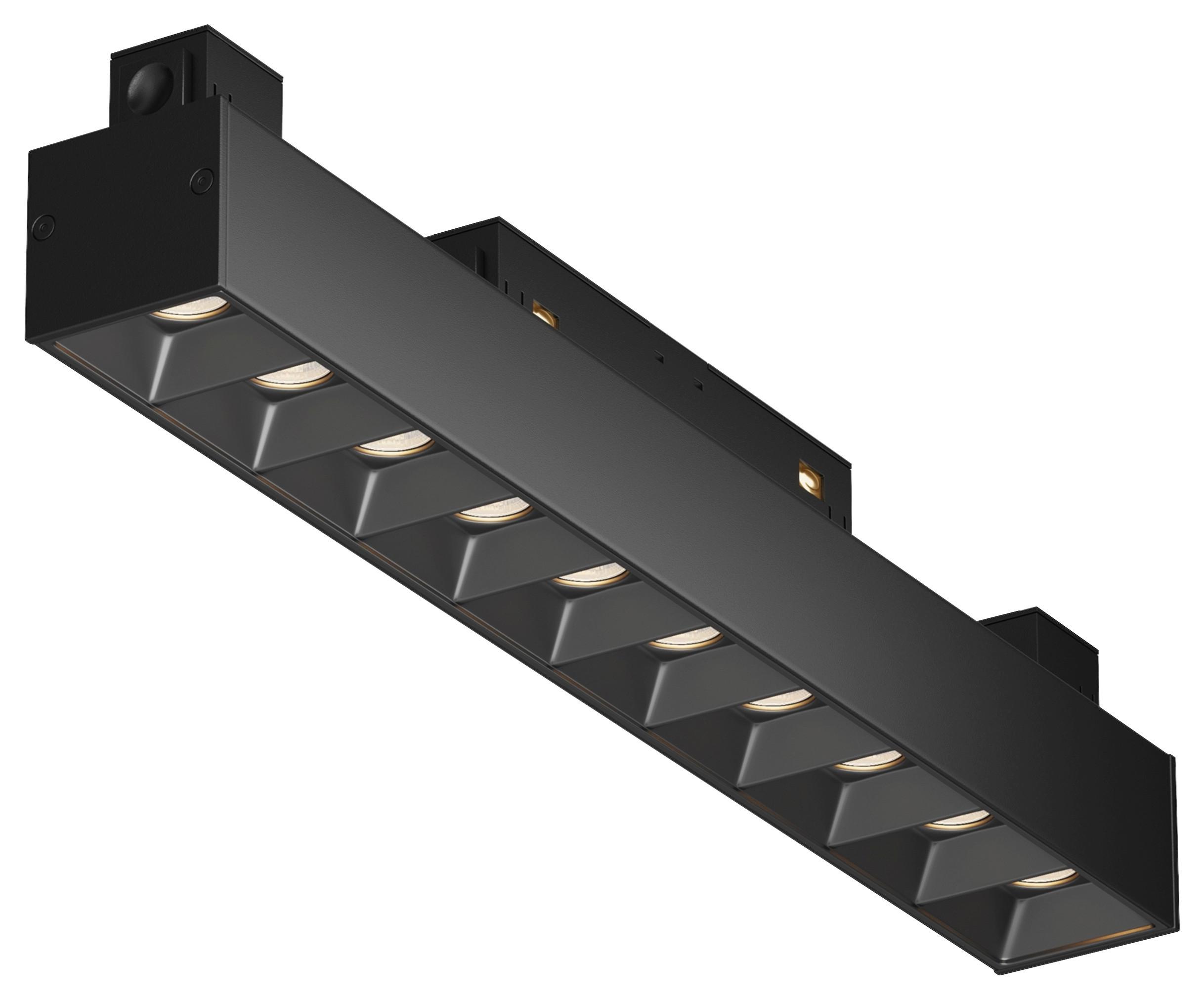Schienensystem-Strahler Points Schwarz max. 20 Watt - Schwarz, Basics, Metall (3,4/6,8/27cm) - MAYTONI