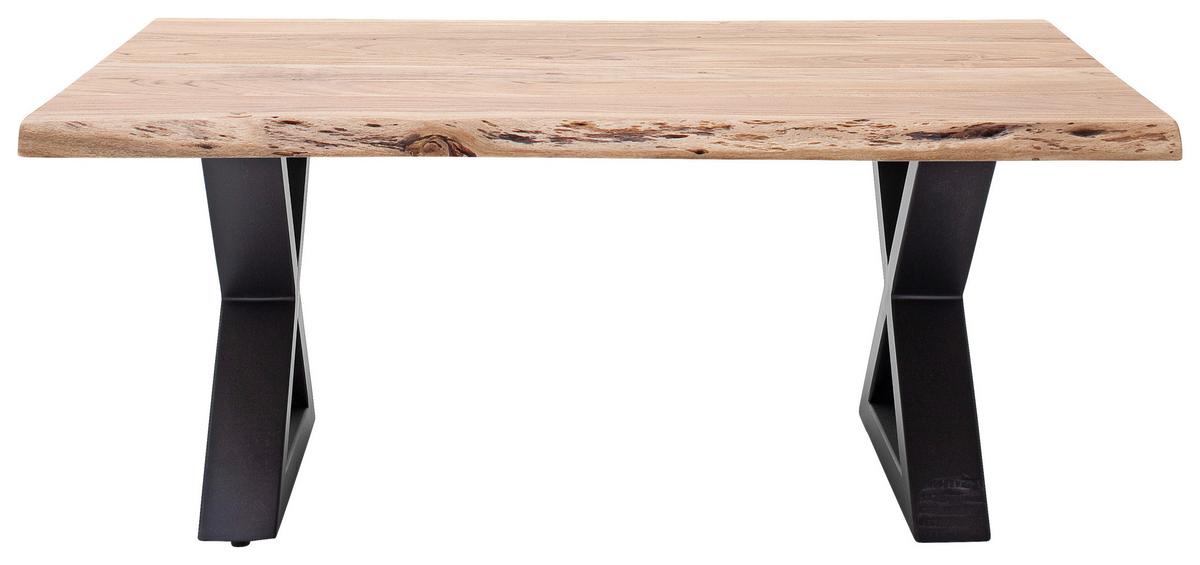 Couchtisch Cartagena Anthrazit/Ahornfarben - Anthrazit/Ahornfarben, MODERN, Holz/Metall (110/70/45cm) - Mömax