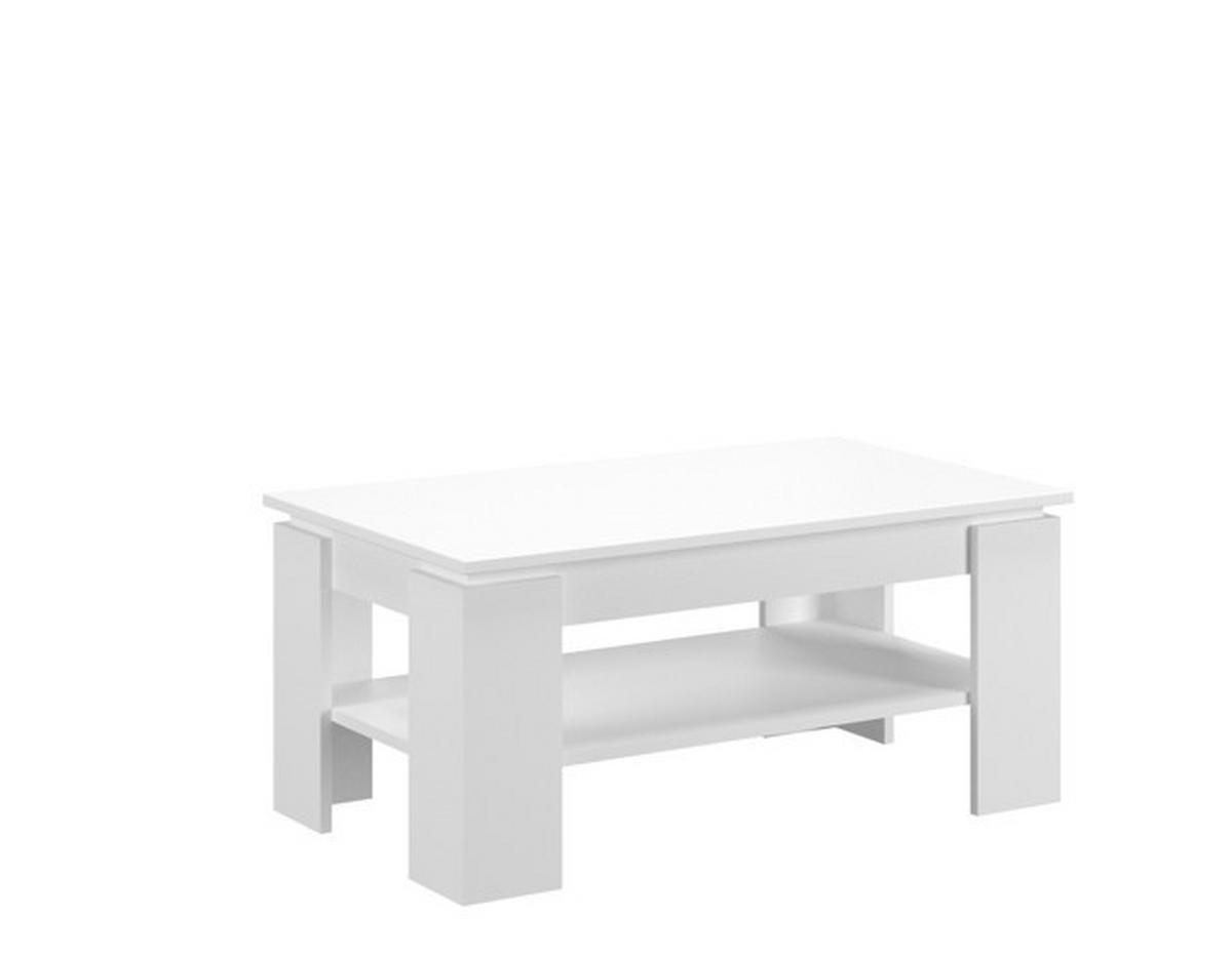 Klubska Miza Titan, Bela, 100x60 - Design, leseni material (100/60/45cm) - MID.YOU