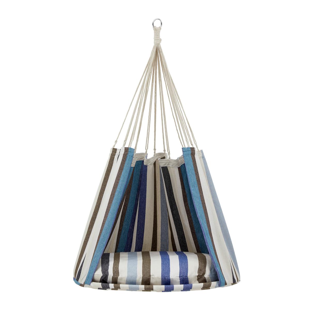 Viseća Fotelja Funny - višebojno, Moderno, metal/tekstil (80/130/80cm) - Bessagi Garden