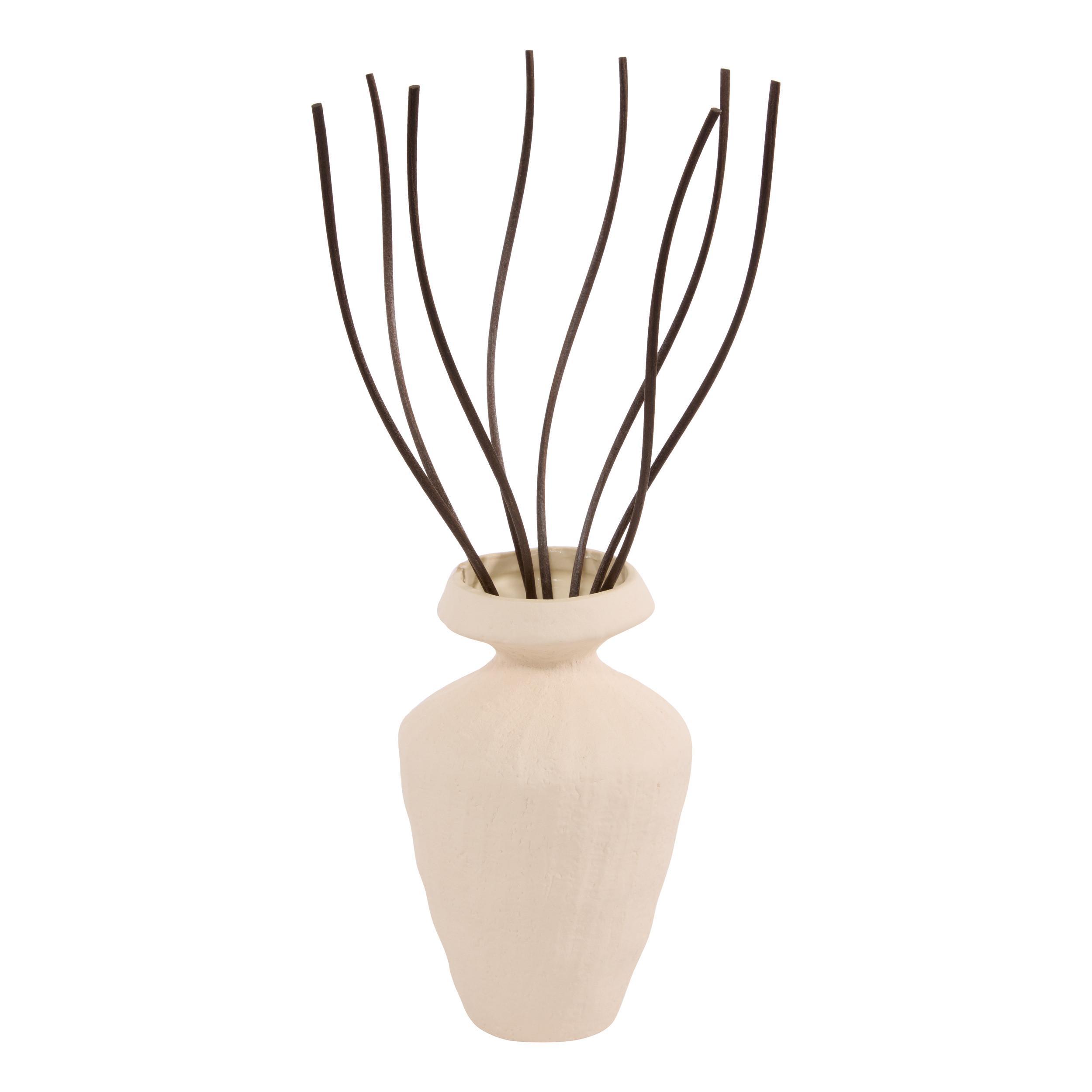 Vaza 36,5cm Bott - bela, Osnovno, keramika (10/36,5cm)