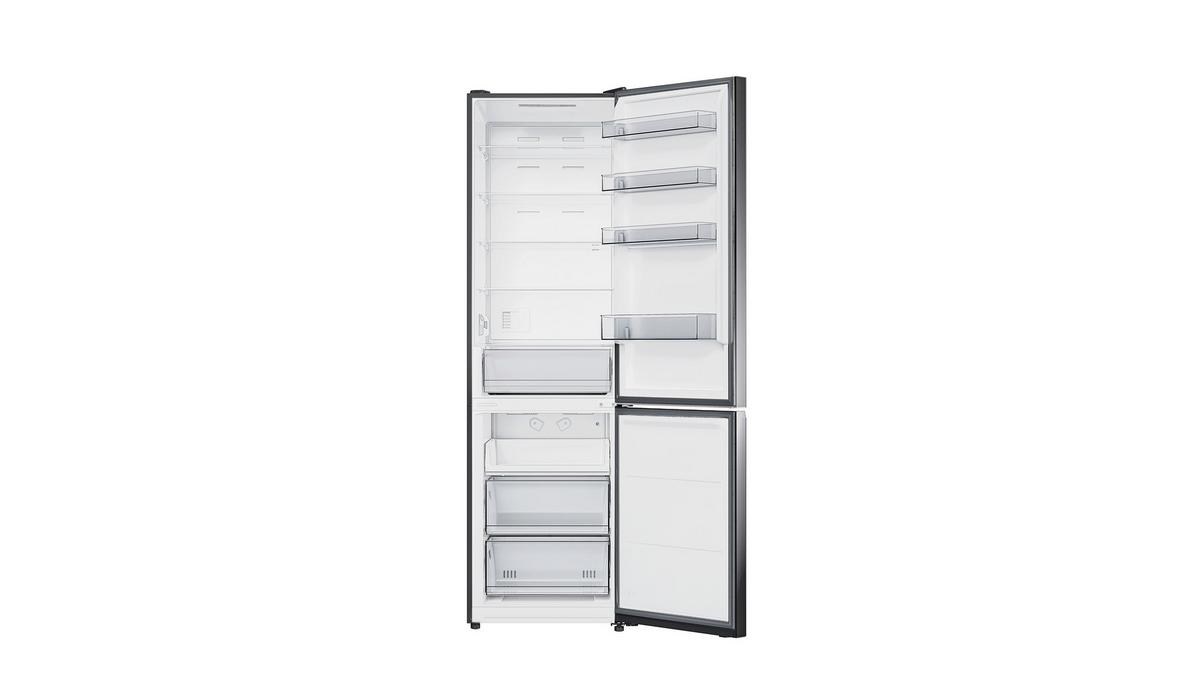 Kühl-Gefrier-Kombination WKG456ENFDDIX - Graphitfarben, Basics, Kunststoff (59.5/201/68cm) - Wolkenstein
