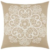 Díszpárna Louise - Taupe/Fehér, romantikus/Landhaus, Textil (45/45cm) - Mömax modern living