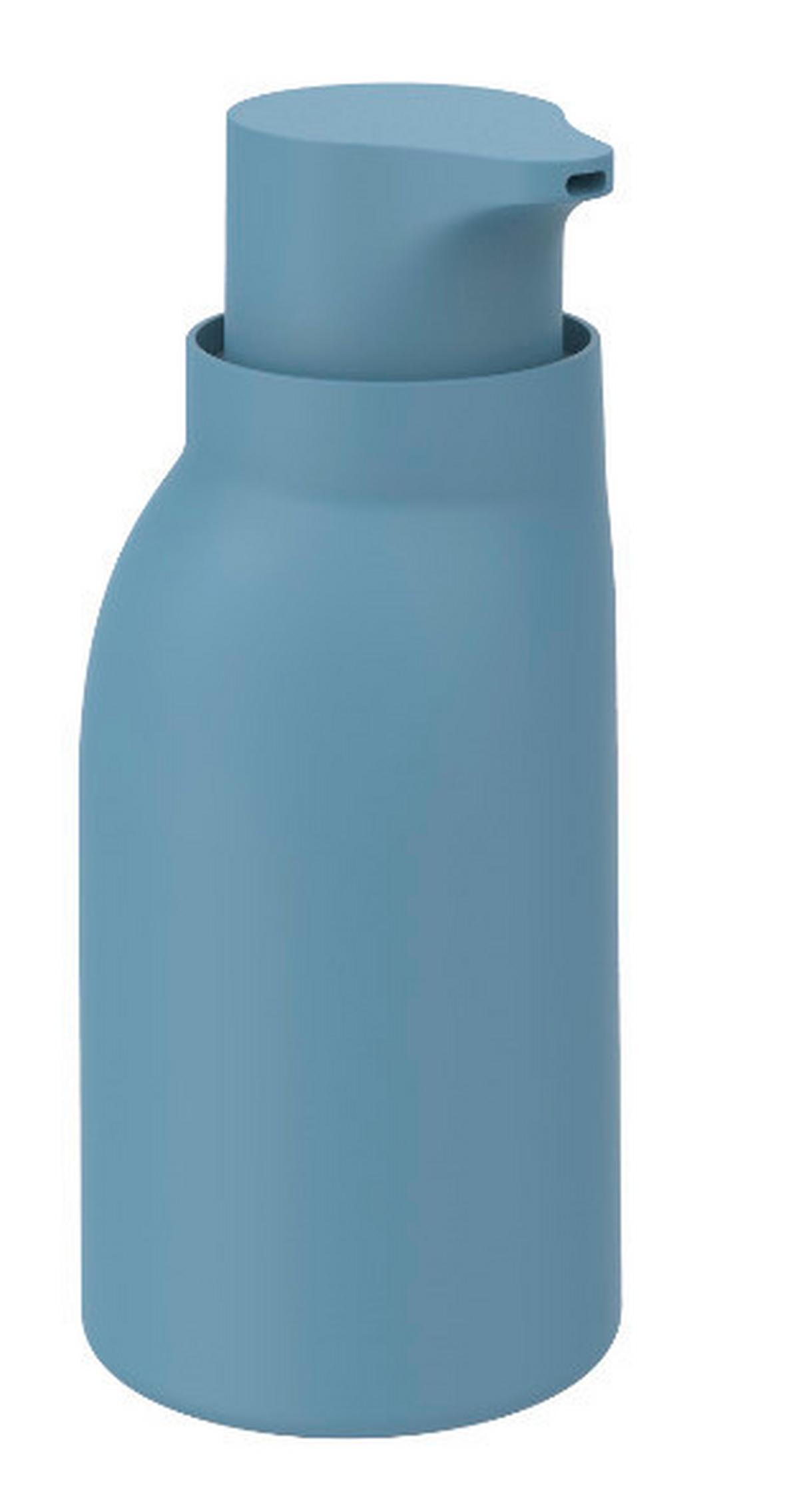 Seifenspender Naime in Blau - Blau, MODERN, Kunststoff (8,5/18,8/8cm) - Premium Living