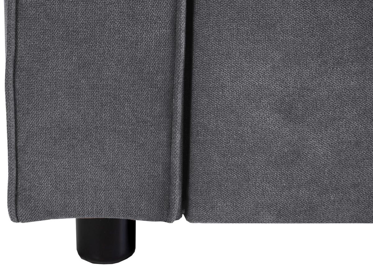 CANAPEA CU 3 LOCURI HAZE - antracit, Trend (162/90/89cm) - Modern Living