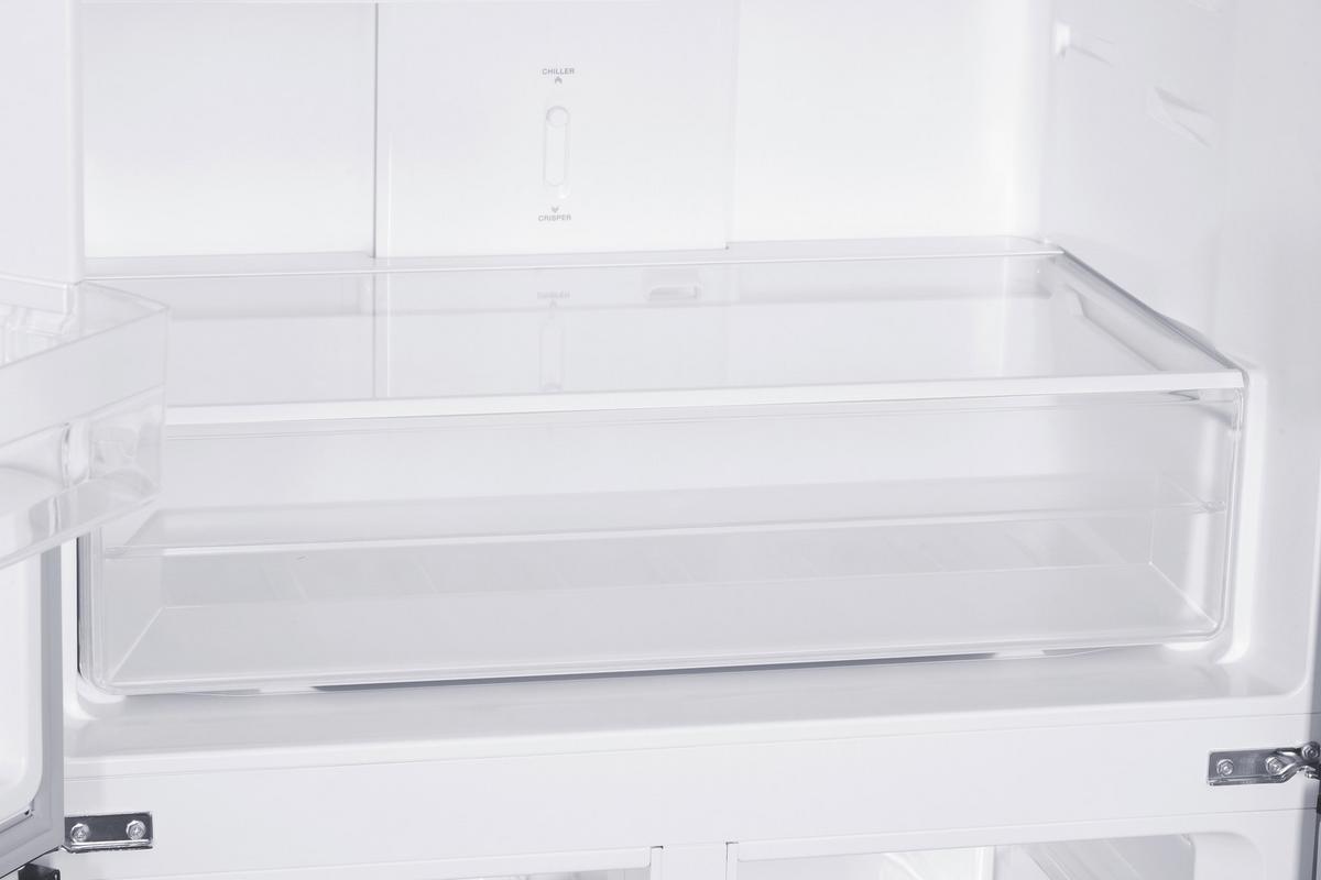 Kühl-Gefrier-Kombination W-CD 362 NFD E IX Silberfarben - Silberfarben, KONVENTIONELL, Kunststoff/Metall (79/180/62cm) - Wolkenstein