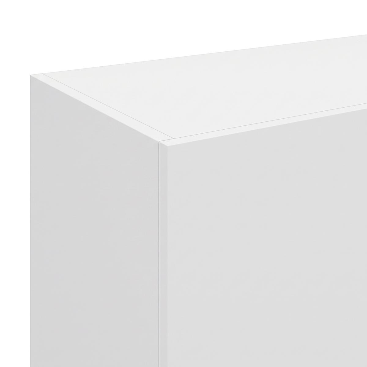 Ormar Charlie - bela, Konvencionalno, pločasti materijal/plastika (60/180/33,6cm) - Modern Living