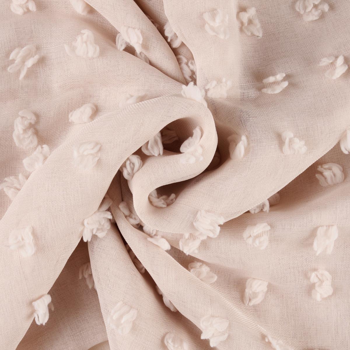 Készfüggöny Bella - rózsaszín, Romantik / Landhaus, textil (140/245cm) - Modern Living