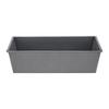REKTANGULÄR FORM BAKERY - 26CM - grå, Klassisk, metall (26/11,7/7,5cm) - Mömax