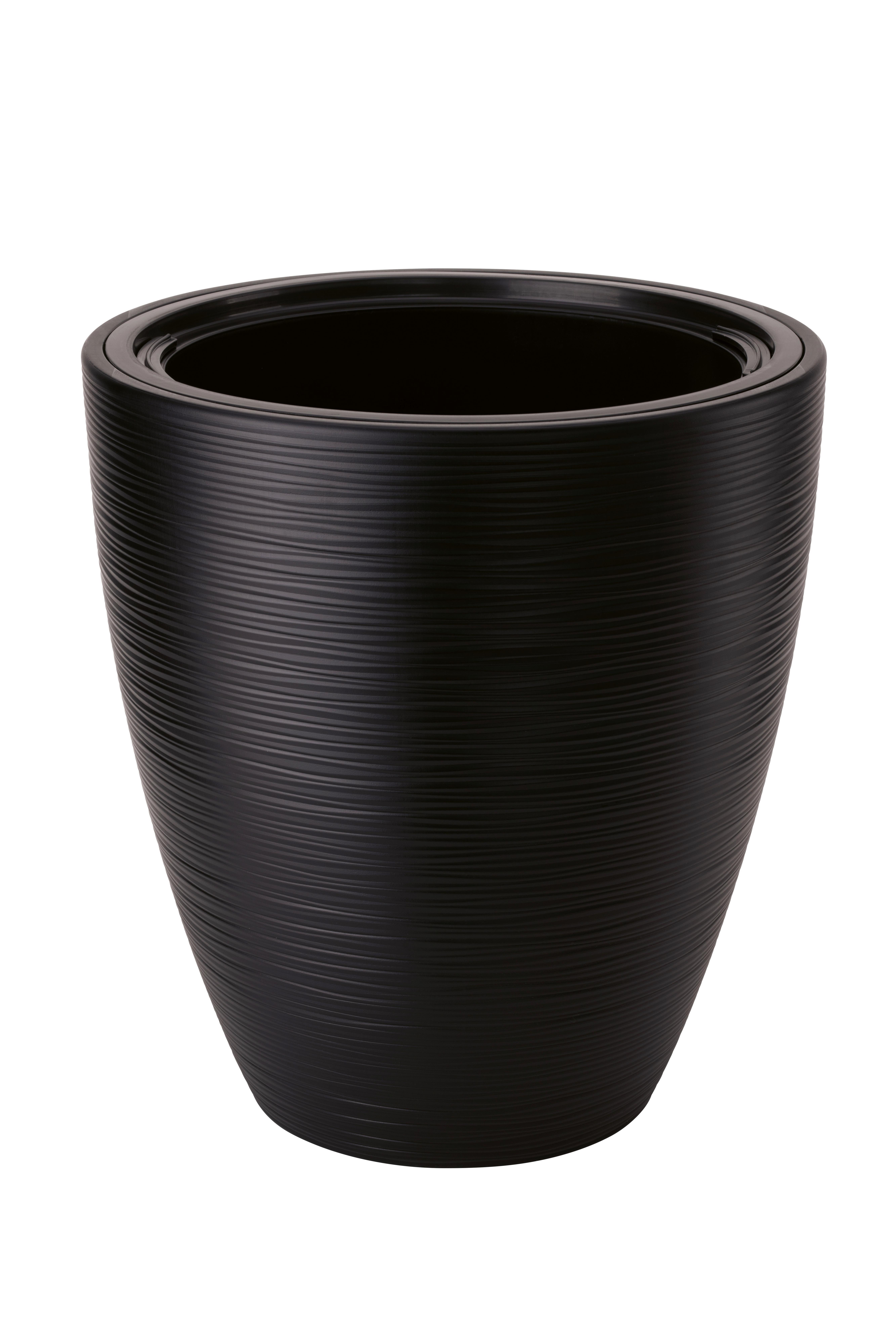 Okrasni Lonček Gubo 30 - črna, Konvencionalno, umetna masa (29,0/32cm)