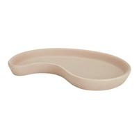 Dekotablett Leila Beige - Beige, Konventionell, Keramik (17/3/10.5cm) - Modern Living