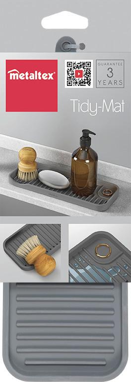 Mosogató Melletti Rendező Tidy-Mat - (22,5/9/1,8cm) - Metaltex