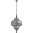Hängeleuchte Sheela - Silberfarben, MODERN, Metall (52/170cm) - MÖMAX modern living