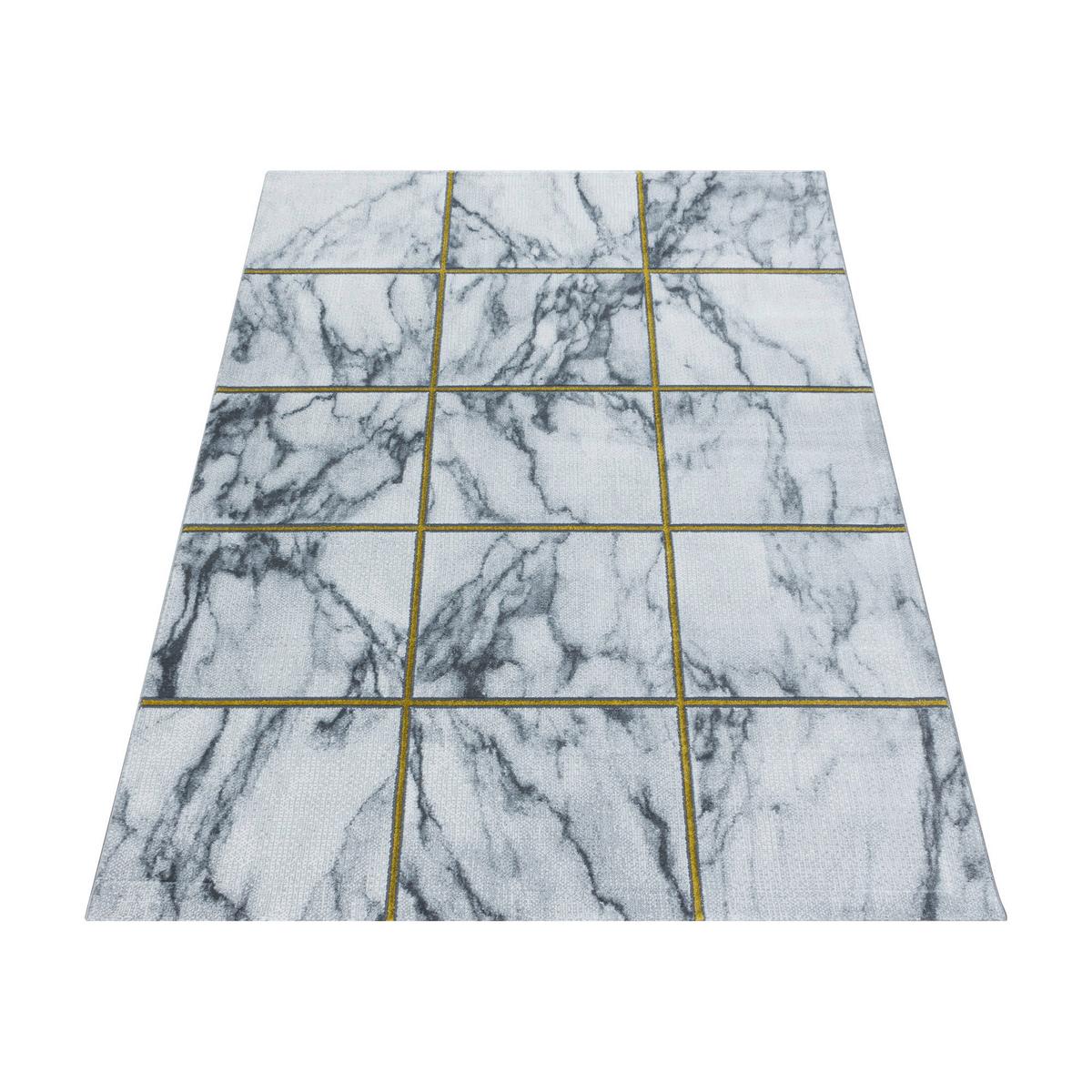 Webteppich Naxos Goldfarben ca. 140x200cm - Goldfarben, Design, Textil (140/200cm) - Novel