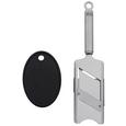 Gourmethobel Rösle - Edelstahlfarben, KONVENTIONELL, Metall (28/6,5/2cm) - Rösle Gourmethobel Rösle - Edelstahlfarben, KONVENTIONELL, Metall (28/6,5/2cm) - Rösle
