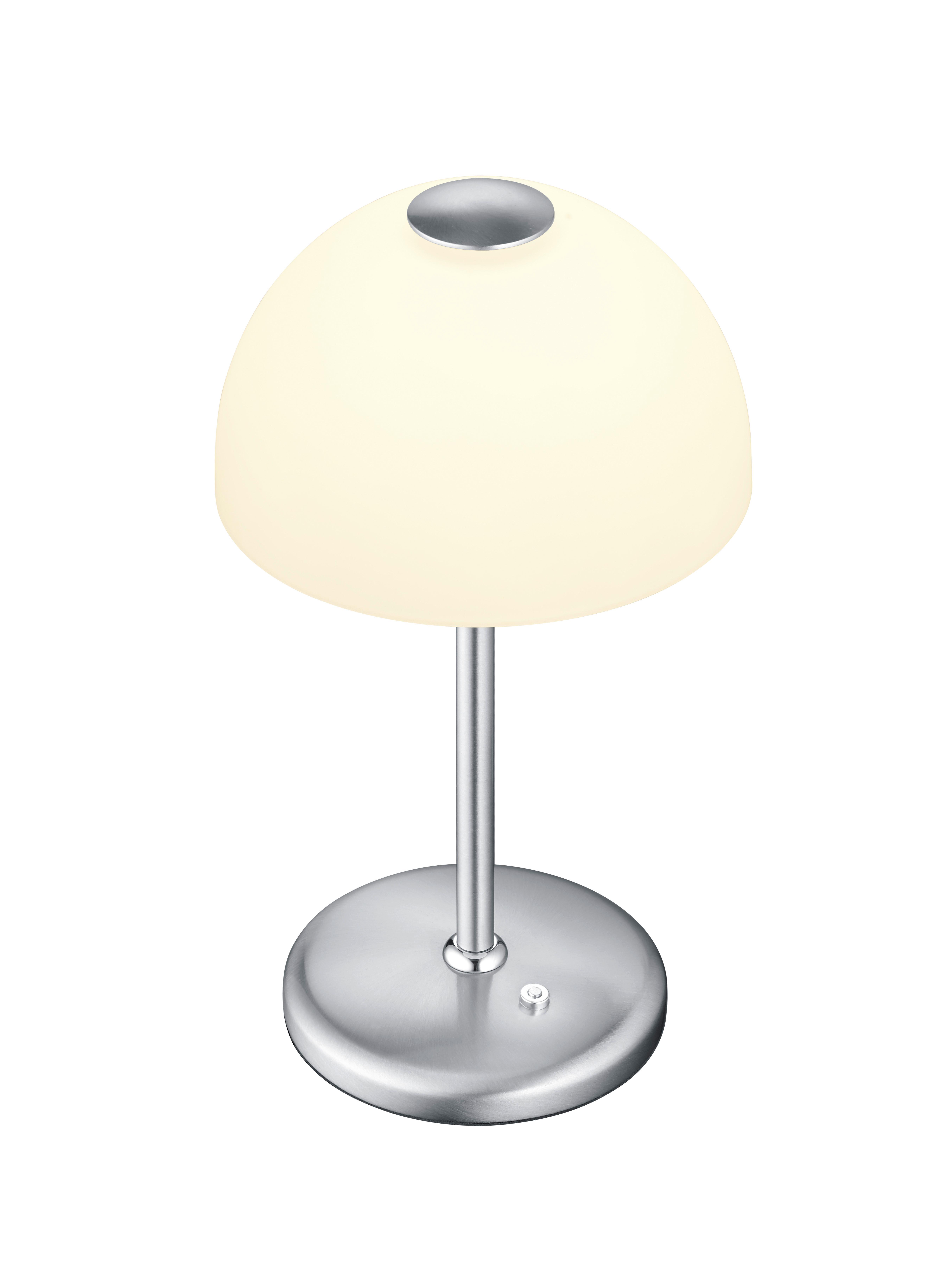 LAMPA STOŁOWA LED 50436/1-92 MOON - kolor niklowy, Konventionell, metal (16/33cm) - Hell