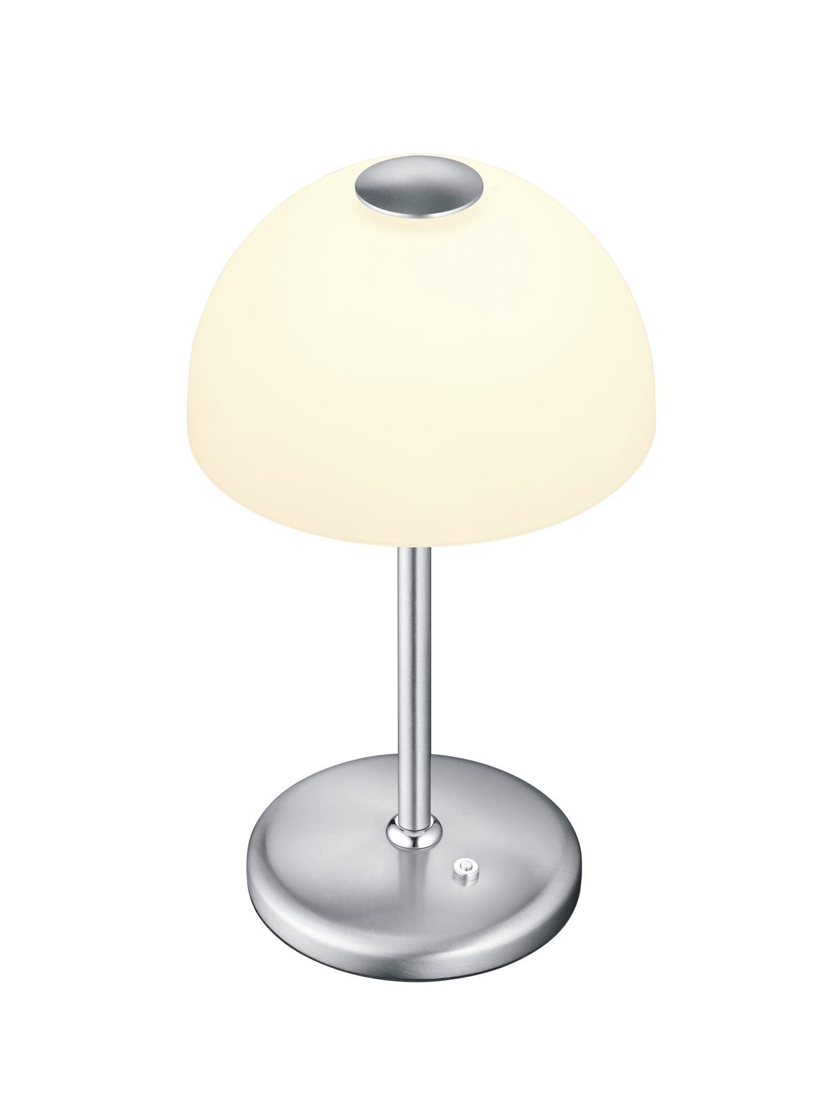 LAMPA STOŁOWA LED 50436/1-92 MOON - kolor niklowy, Konventionell, metal (16/33cm) - Hell