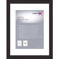 Okvir Za Slike Gitta - črna, Moderno, steklo/leseni material (18/24cm) - Modern Living