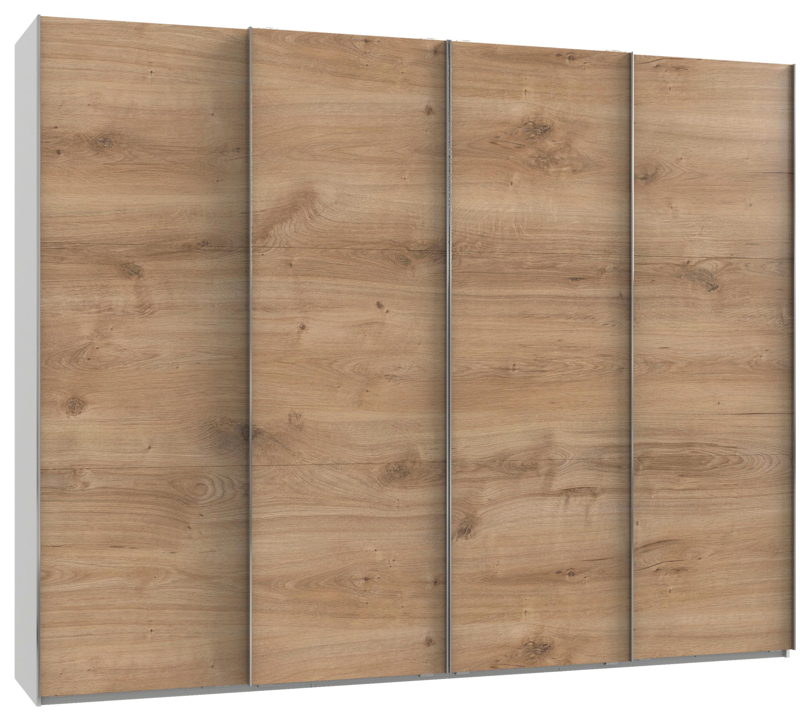 Ormar S Kliznim Vratima Level 36 A - bijela/boje hrasta, Moderno, drvni materijal (300/236/65cm) - Modern Living