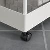 BADRUMSHYLLA SANDRO - vit, Modern, metall/plast (40/72/22cm) - Bessagi Home