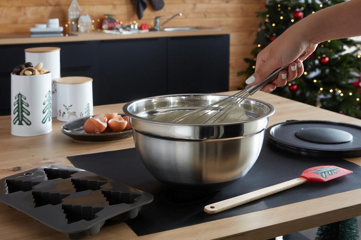 Süteménykiszúró Szett Christmas Fable - piros, Konventionell, műanyag/fa - Modern Living