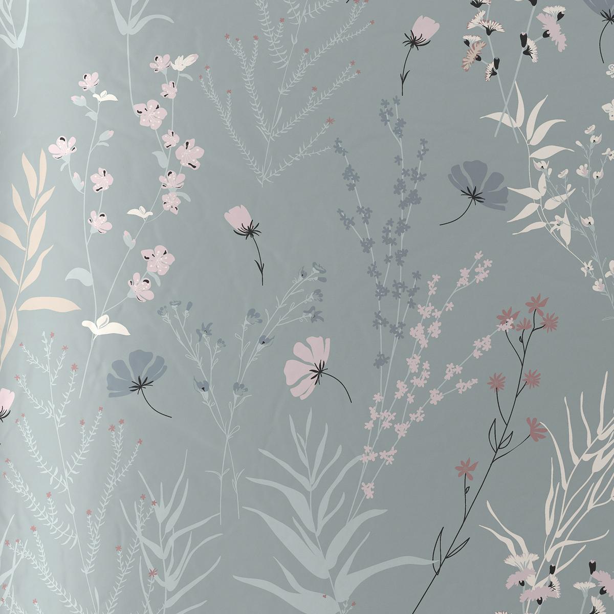 Bettwäsche Lina XXL Grau ca. 200x200cm - Grau, KONVENTIONELL, Textil (200/200cm) - Mömax