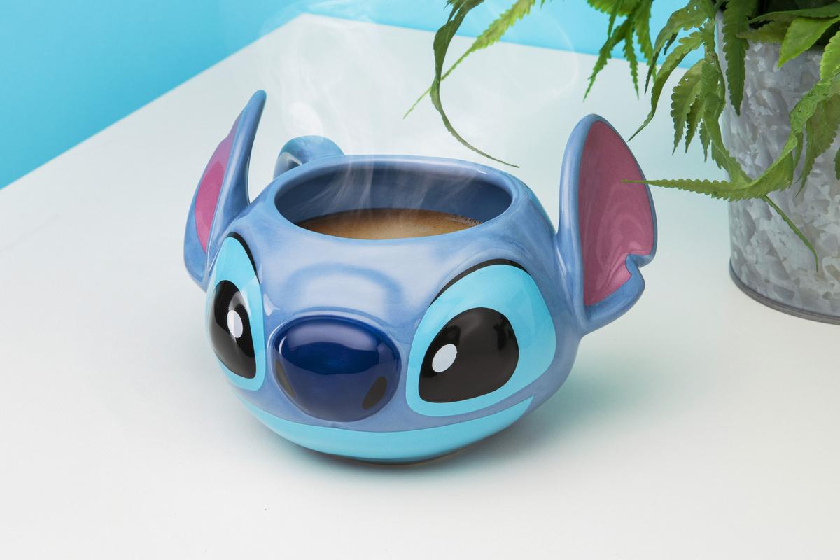 FILIŻANKA STITCH MUG/ LILO & STITCH - niebieski, Basics, ceramika (13.47/15.75/88.9cm) - Disney