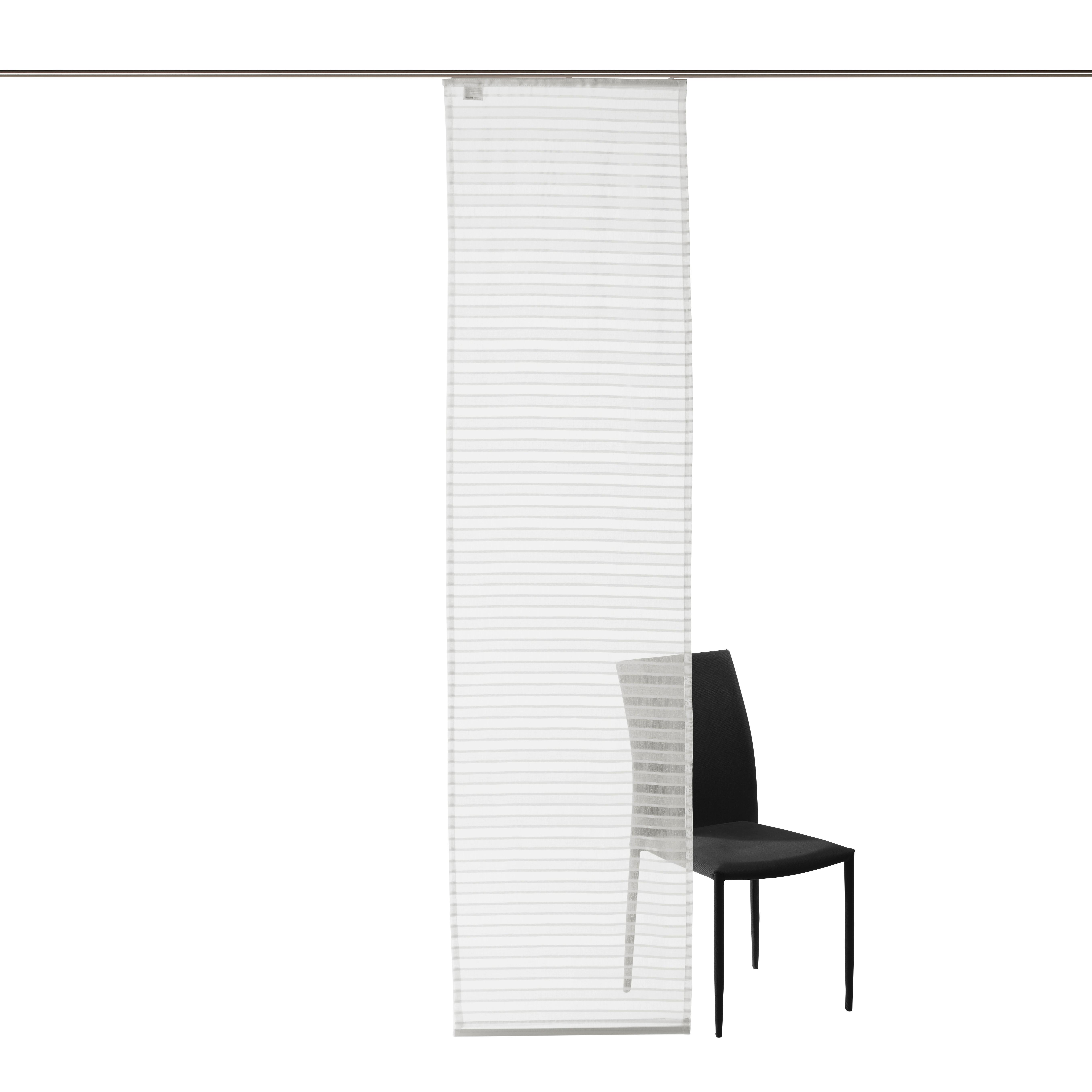 ZASŁONA PANELOWA FRESH - kolor naturalny, Basics, tkanina (60/245cm) - Boxxx