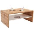 Klubska Mizica Cala Luna - bela/temno rjava, Moderno, leseni material (100/40/59cm) - Mömax modern living Klubska Mizica Cala Luna - bela/temno rjava, Moderno, leseni material (100/40/59cm) - Mömax modern living
